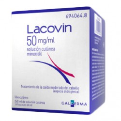 Lacovin 50mg/ml Solución Cutánea 4X60ml