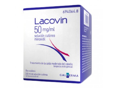 Lacovin 50mg/ml Solución Cutánea 4X60ml Lacovin 50mg/ml Solución Cutánea 4X60ml