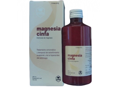 Magnesia Cinfa Suspension 300ml Magnesia Cinfa Suspension 300ml