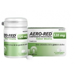 Aero-Red Sabor Menta 120mg 40 Comprimidos
