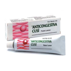 Anticongestiva Cusi Pasta Lassar 45g