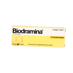 Biodramina 4 Comprimidos