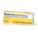 BIODRAMINA INFANTIL 12 COMPRIMIDOS