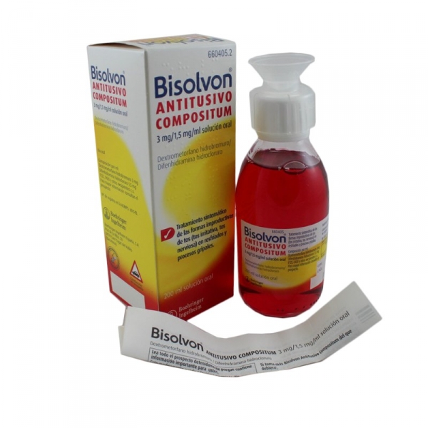 Bisolvon Antitusivo Compositum 200ml - PharmabuyOTC