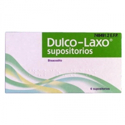 Dulco-Laxo 6 Supositorios