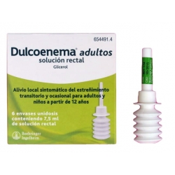 Dulcolaxo Adultos 5,4ml Sol. Rectal