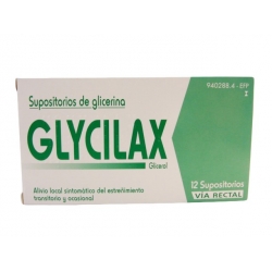 Glycilax 12 Supositorios