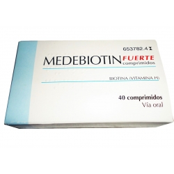 Medebiotin Fuerte 40 Comprimidos