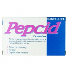 Pepcid 10mg 12 Comprimidos
