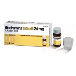 Biodramina Infantil 120mg/5ml 5 Monodosis