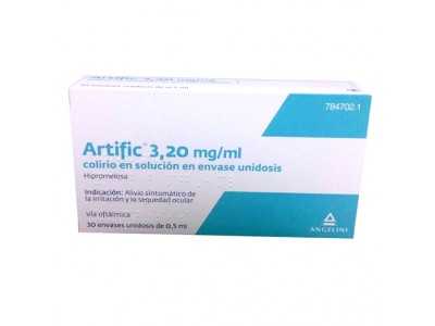 Artific Colirio 30 Monodosis 0,5ml Artific Colirio 30 Monodosis 0,5ml