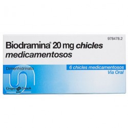 Biodramina 6 Chicles