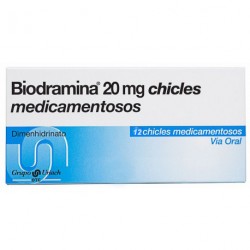 Biodramina Chicle x12