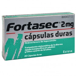 Fortasec 2mg 20 Cápsulas Duras